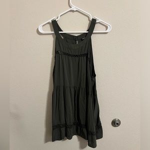 Torrid green high neck tank top size 1